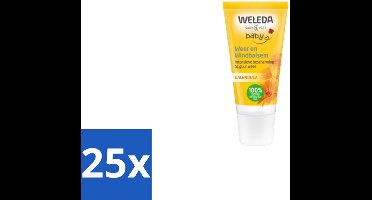 25 x WELEDA - Weer & Windbalsem - Baby & Kind Calendula - 30 ml - Babyhuid - Weersbescherming - Windbalsem - Koubescherming - Calendula