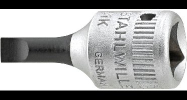 Stahlwille 41 K 0.8X4 SCHRAUBENDREHEREINSATZ 1/4 ZOLL 01280008 1/4 (6.3 mm) Schroevendraaierdop 1/4 (6.3 mm)