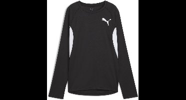 Puma Damen Shirt W CROSS THE LINE Longsleeve 3.0 526773 Puma Black-Puma White-XL