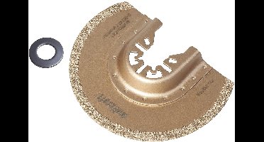 wolfcraft - Segmentzaagblad "PRO" hard metaal-bestrooid, universele centreerhals - 3995000