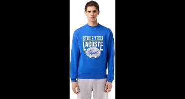 Lacoste Sh7349 Sweatshirt Blauw L Man