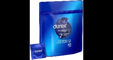 Durex Classic Natural x40 - 3 Stuks - Voordeelverpakking