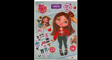 I Am Magnetic Dress Up Doll - Julia - Magnetische aankleedpop