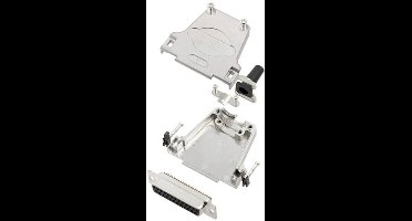 TRU COMPONENTS TCDTZF25DBSK 7708424 D-sub female connectorset 180 ° Aantal polen: 25 Soldeerkelk 1 stuk(s)