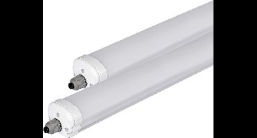V-TAC VT-1574-N LED Armaturen - G Serie - IP65 Waterdicht - Wit - 48W - 5760 Lumen - 4000K - 150CM - Set van 2