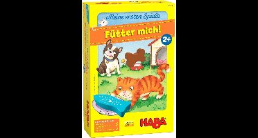 Haba Mijn Eerste Spellen Dieren Voederen - Geheugenspel voor 2+ jaar - Houten stukken