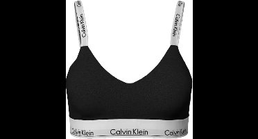 Calvin Klein dames Modern Cotton lightly lined bralette - bralette - zwart