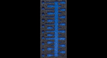 BGS Gereedschaplade Inleg 1/3 Leeg - 189x408x32mm