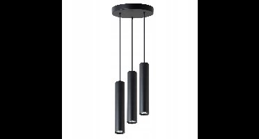 Keon Hanglamp Zwart GU10 x3 - Stijlvol en Functioneel
