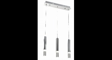 Reality Gwen LED plafondlamp - modern design, 3 lichtpunten, chroom