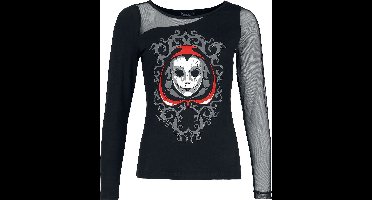 Wednesday Wednesday - Silence Dames Shirt met lange mouwen - zwart - XXL