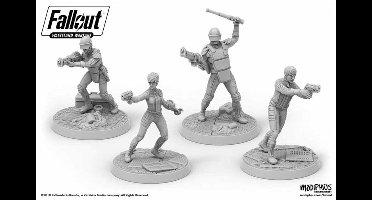 Fallout: Wasteland Warfare - Survivors: Vault Personnel - Uitbreiding - Modiphius Entertainment - Ongeschilderd