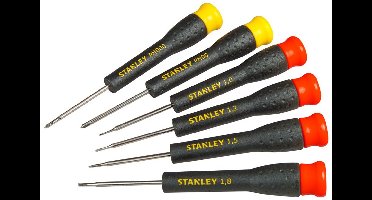 Stanley Precisie Schroevendraaierset (Parallel 1-1.8 & PH) 6-delig