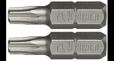 Luna Torx Bit met Gat TX10 - 2 Stuks
