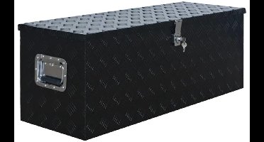 Gereedschapskist – Gereedschapskoffer – Toolbox – Gereedschapskist Met Slot – Werkplaats Opbergbox – Aluminium Metaal – 1085x370x400 mm – Grote Capaciteit Met Veilig Slot