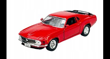 Welly Ford Mustang Boss 302 1:34 Metaal Rood Model Auto