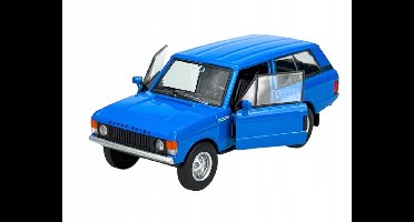 Welly Land Rover Range Rover Classic 1970 Blauw 1:34 Modelauto
