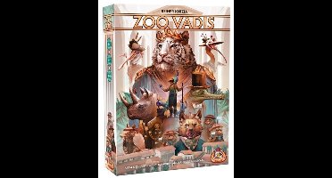 White Goblin Games - Zoo Vadis - familiespel - 3 tot 7 spelers - Strategisch spel - tactische positionering - Vanaf 10 jaar