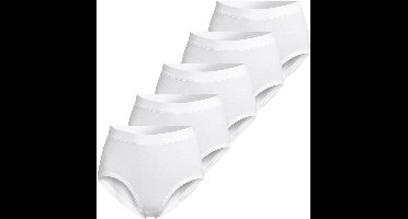 ESGE Dames tailleslip 5 pack Basic - à fines côtes