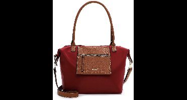 Tamaris schoudertas Fabrizia Cityshopper Darkred wijnrood