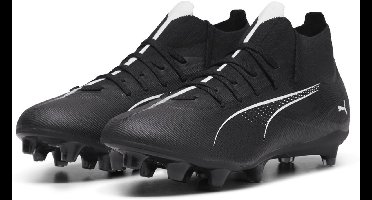 Puma Fußballschuhe Mid Ultra 5 Match+ FG/AG 107686 Puma Black-Puma White-44