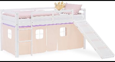 Homestyle4u hoogslaper - 90x200 cm - perzik