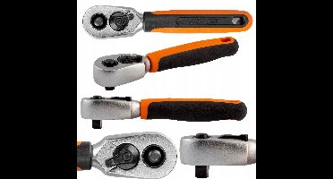 Bahco 1/4" Ratel - 60 Tanden - Professioneel Gereedschap