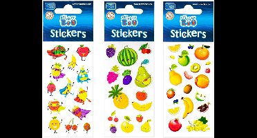 Stickervel Fruit