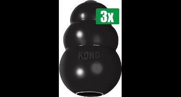 Kong Voordeelverpakking - 3 stuks - Extreme Zwart - XXL 10X10X15,5CM
