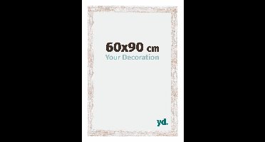 Your Decoration - Fotolijst 60x90 cm - MDF - White Wash - Catania