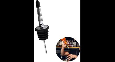 New Age Devi - 1 Stuk Schenktuit - RVS - perfect voor wijn, cocktails en meer