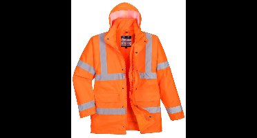 Portwest Hi-Vis 4-in-1 Verkeersjack S468 - Oranje - XXL