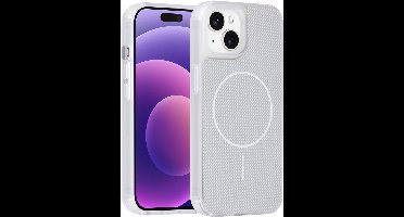 TUNIQ Back cover voor iPhone 15 - MagSafe - Antishock - Wit