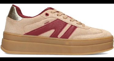 POSH by Poelman NOË Dames Sneakers - Beige