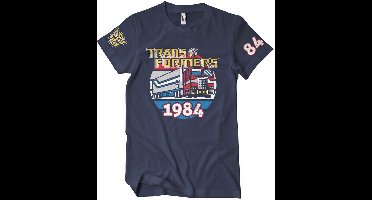Transformers Optimus Prime Of 1984 T-Shirt Navy-S