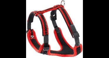Ferplast Hondentuigje Ergocomfort 47 Cm Nylon Zwart/rood