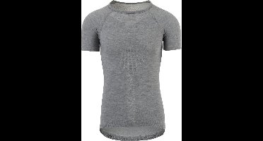 AGU Winterday Thermoshirt Korte Mouw Merino Wol - Grijs - XS