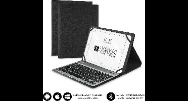 Case for Tablet and Keyboard Subblim SUBKT2BT0001 Bluetooth Black 10,1"