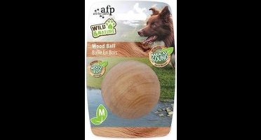 All For Paws Wild & Nature - Maracas Wood Ball Medium