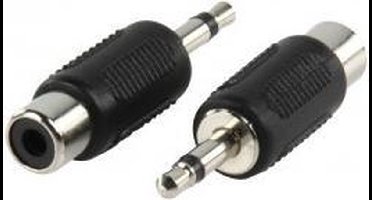 OKS Adapter 3,5mm Jack mono mannelijk - RCA vrouwelijk