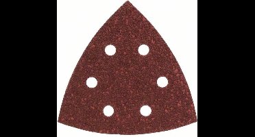 Bosch 5-delige schuurbladset voor deltaschuurmachines 105 mm - korrel 40