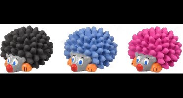 Flamingo Hondenspeelgoed Latex Pret Egel - Willekeurig - 10 x 8 x 6 cm