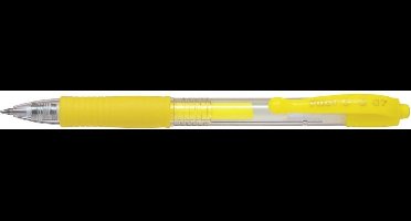 Pilot G-2 – Neon Gele Gel Ink Rollerball pen – Medium Tip