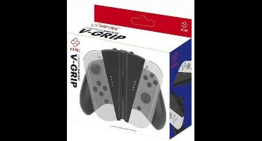 V-Grip - Geschikt voor Nintendo Switch Joy Con Controller - Zwart - Switch OLED