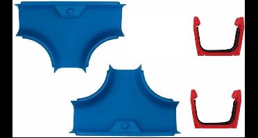 Big - AquaPlay - T-splitsing - set van 2 - Uitbreiding - Waterbaanaccessoires