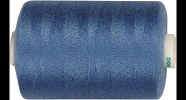 Creotime Naaigaren Polyester Blauw 1000 Meter