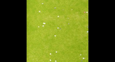 Zijdepapier - Glitters - Zilver metallic op licht groen - 50x75 cm - Pak a 200 vellen