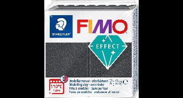 FIMO effect boetseerklei 57 g metallic staal grijs