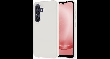 Hoesje - Geschikt voor Samsung Galaxy A25 - Sterk & Shockproof - Hoes Cover - Siliconen Case - Wit