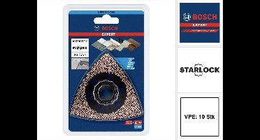 Bosch 10x Expert schuurplaat AVZ 90 RT2 Starlock schuurplaat voor...